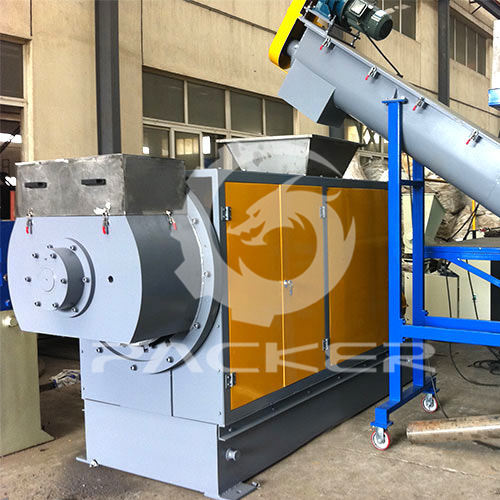 Waste Plastic Films Squeezing Dryer Machine